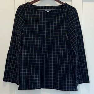 ⭐️3 for $6⭐️ J. Jill Ponte Boat-Neck Blouse
